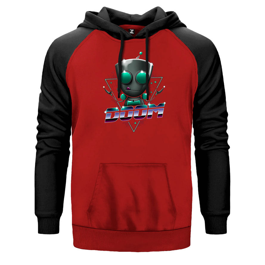 Alien Doom Çift Renk Reglan Kol Sweatshirt