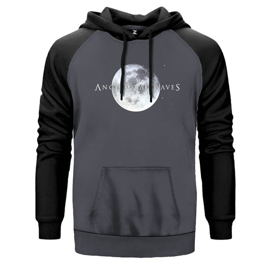 Angels and Airwaves Moon Çift Renk Reglan Kol Sweatshirt