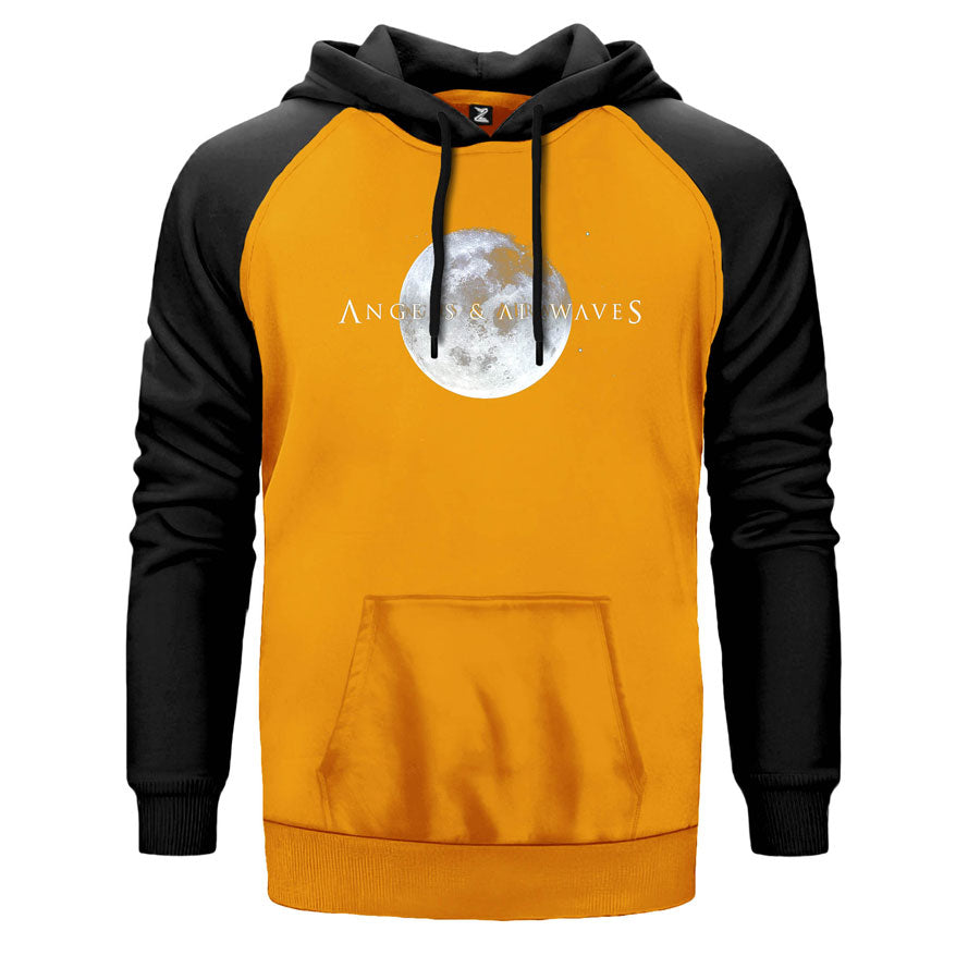 Angels and Airwaves Moon Çift Renk Reglan Kol Sweatshirt