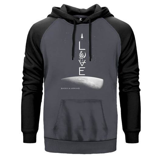 Angels and Airwaves Love Çift Renk Reglan Kol Sweatshirt