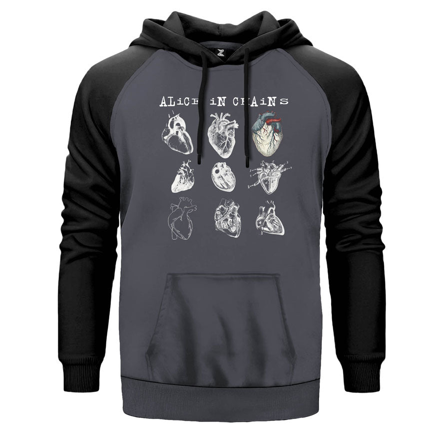 Alice In Chains Heart Attack Çift Renk Reglan Kol Sweatshirt
