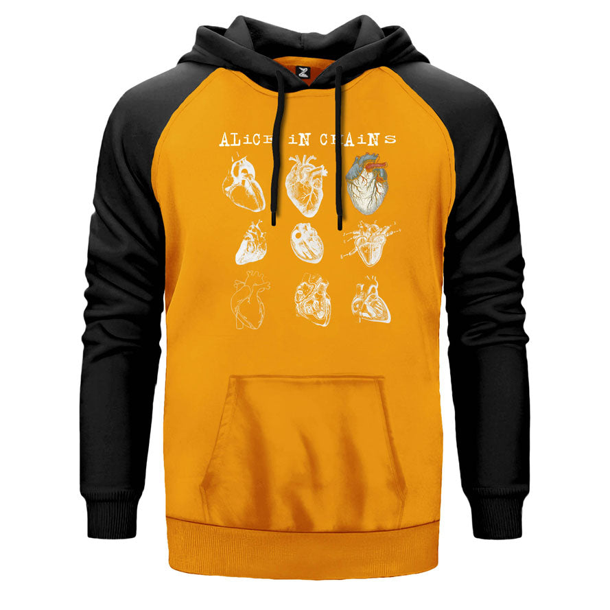 Alice In Chains Heart Attack Çift Renk Reglan Kol Sweatshirt