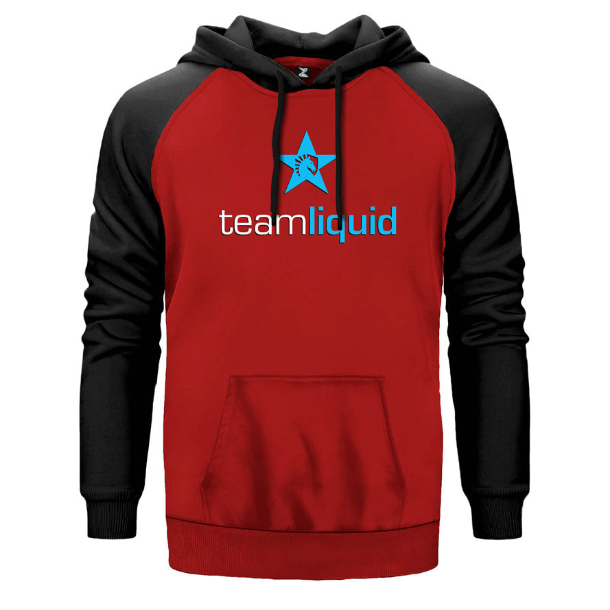 Team Liquid Star Çift Renk Reglan Kol Sweatshirt