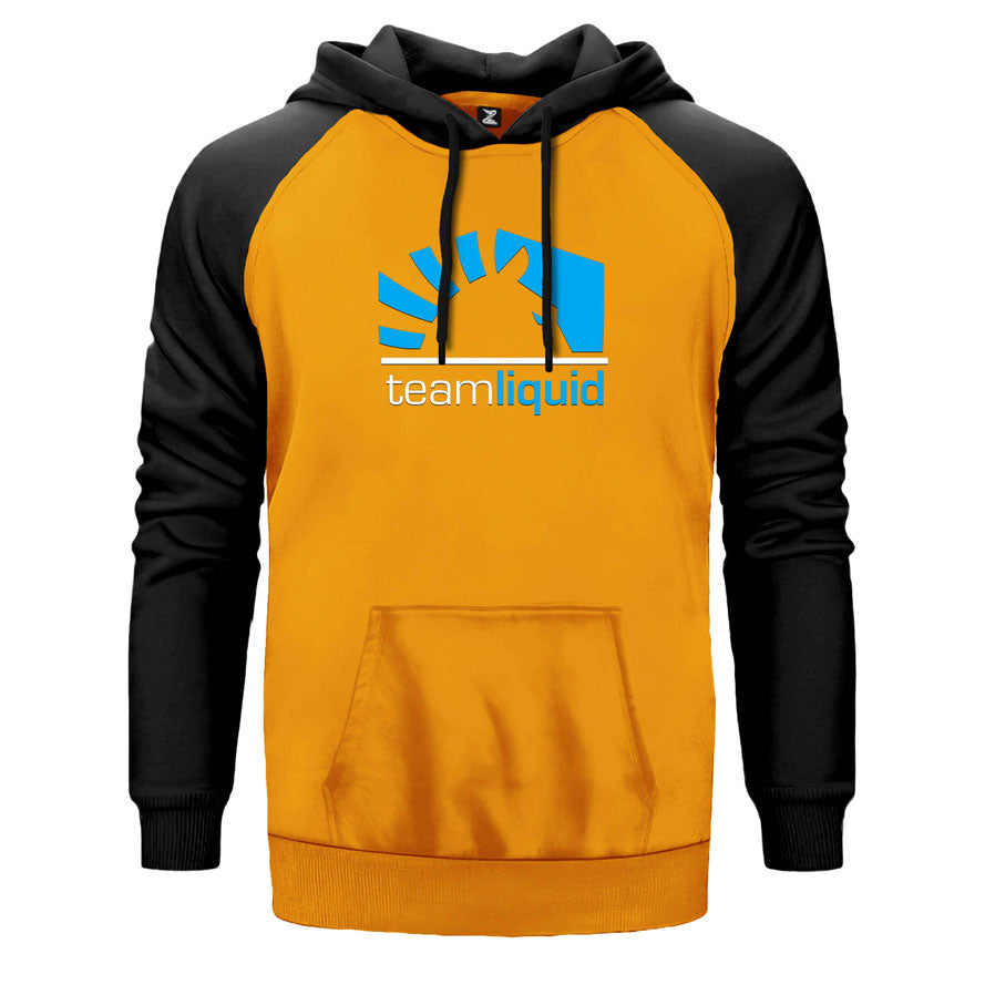 Team Liquid Half Çift Renk Reglan Kol Sweatshirt