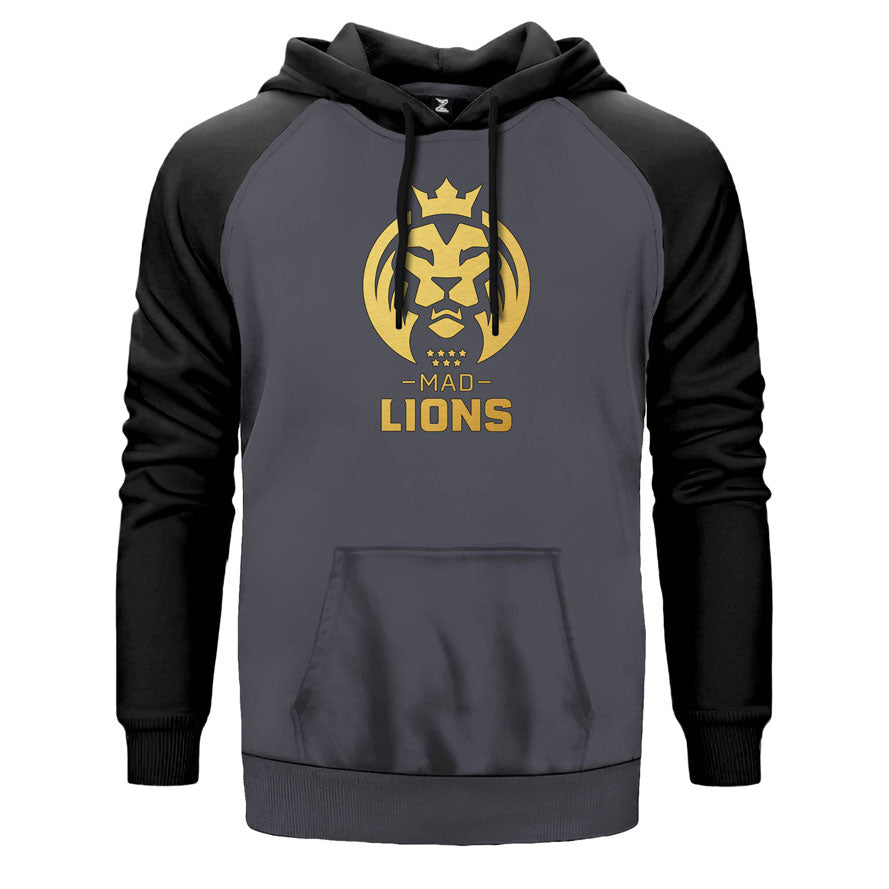 Mad Lions Çift Renk Reglan Kol Sweatshirt