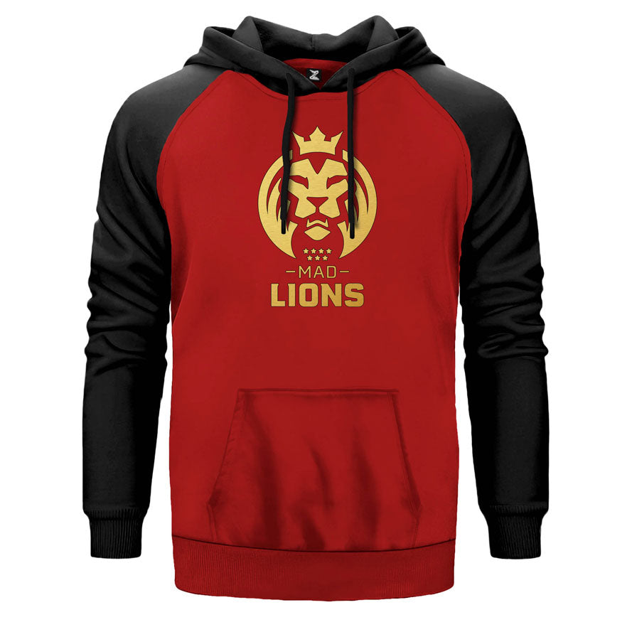 Mad Lions Çift Renk Reglan Kol Sweatshirt