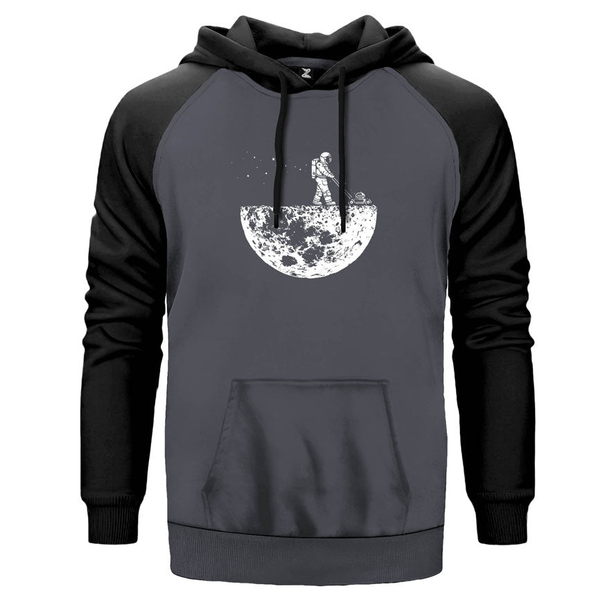 Moon Life Çift Renk Reglan Kol Sweatshirt
