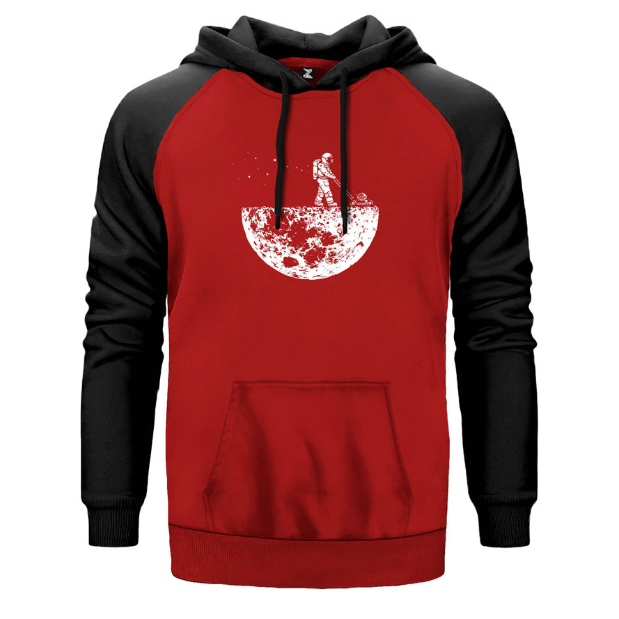 Moon Life Çift Renk Reglan Kol Sweatshirt