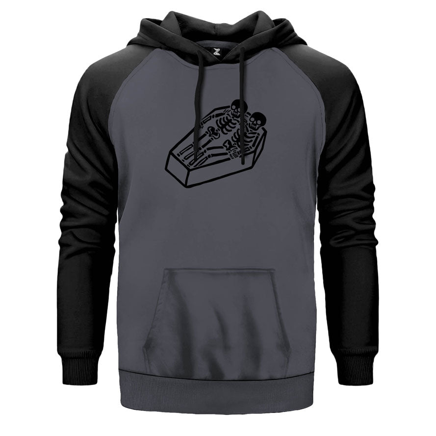 Sonsuza Kadar Beraber Çift Renk Reglan Kol Sweatshirt