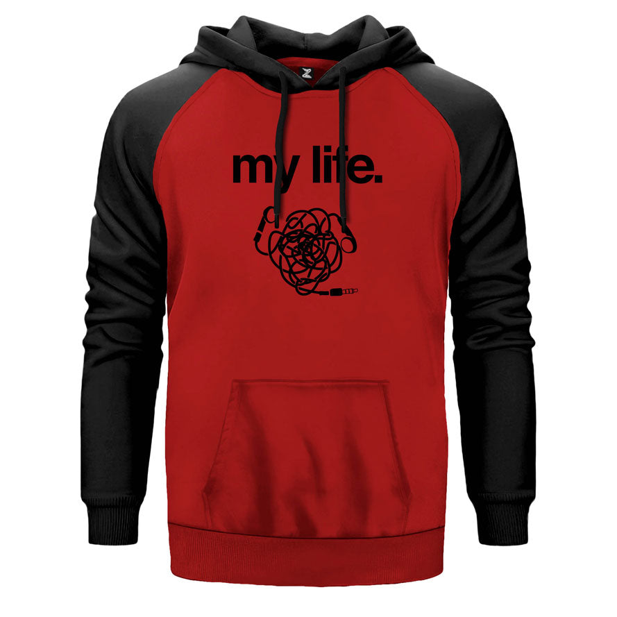 My Life Çift Renk Reglan Kol Sweatshirt