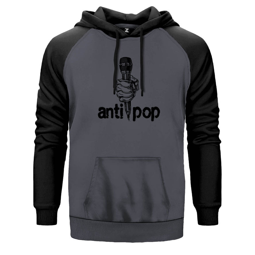 Antipop Çift Renk Reglan Kol Sweatshirt