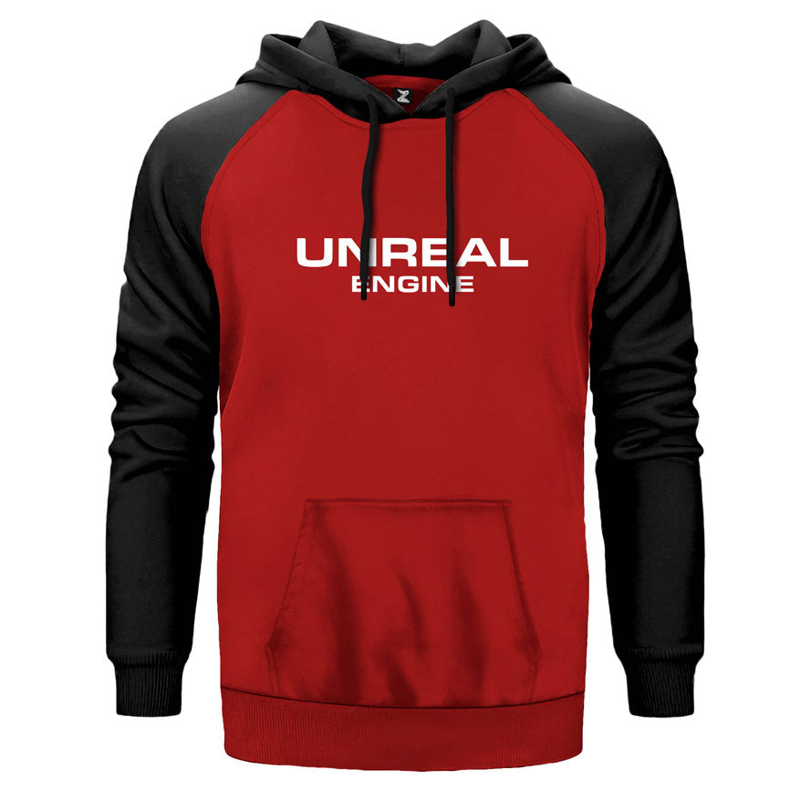 Unreal Engine Çift Renk Reglan Kol Sweatshirt