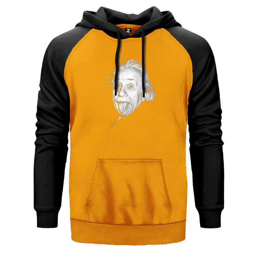 Einstein Çift Renk Reglan Kol Sweatshirt