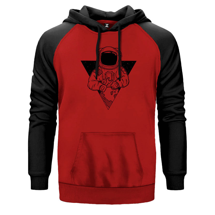 Astranot Çift Renk Reglan Kol Sweatshirt