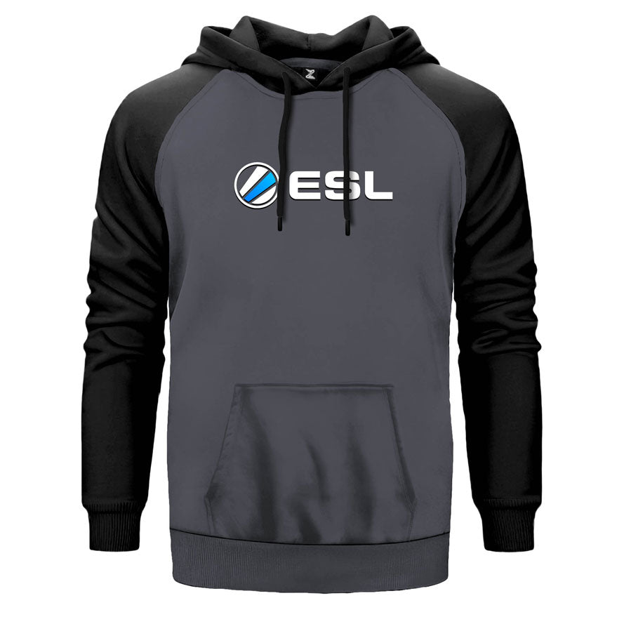 ESL Çift Renk Reglan Kol Sweatshirt
