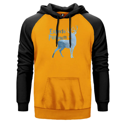 HP Expecto Patronum Çift Renk Reglan Kol Sweatshirt