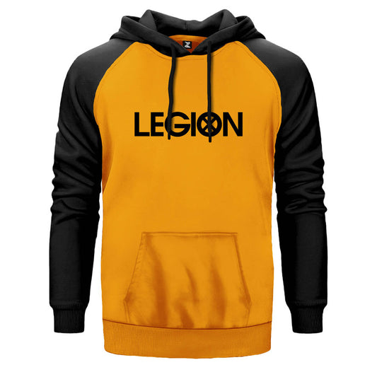 Legion Logo Çift Renk Reglan Kol Sweatshirt