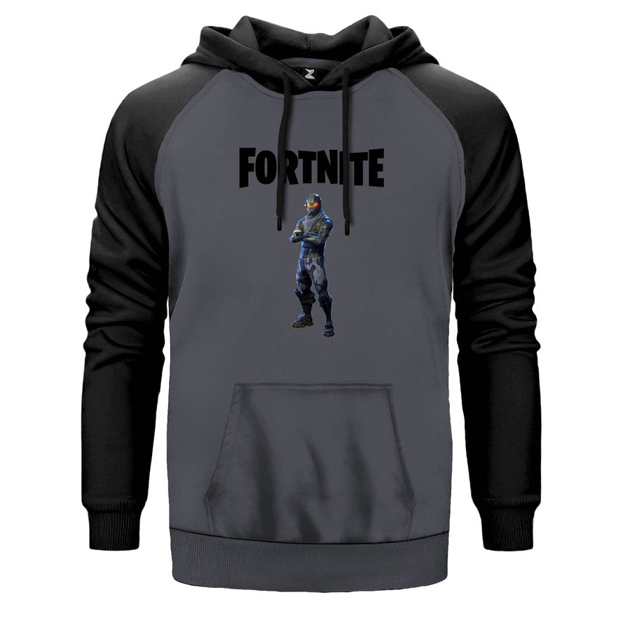 Fortnite Rouge Agent Çift Renk Reglan Kol Sweatshirt