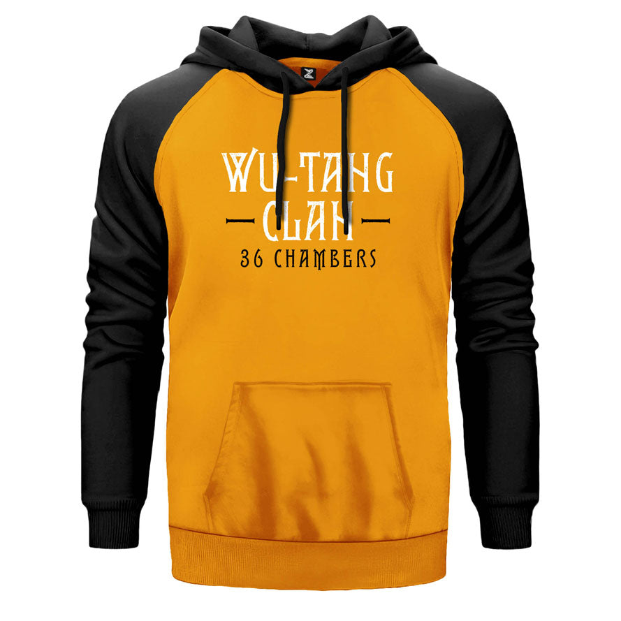 Wu Tang 36 Chambers Çift Renk Reglan Kol Sweatshirt