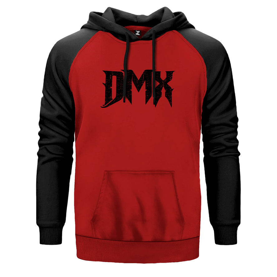 Dmx Logo Çift Renk Reglan Kol Sweatshirt