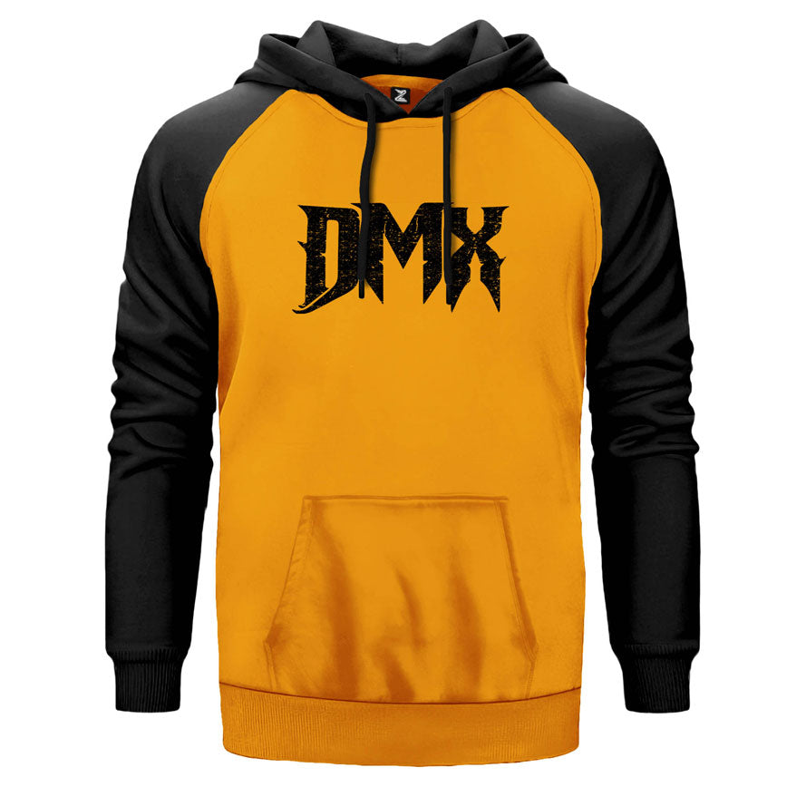 Dmx Logo Çift Renk Reglan Kol Sweatshirt