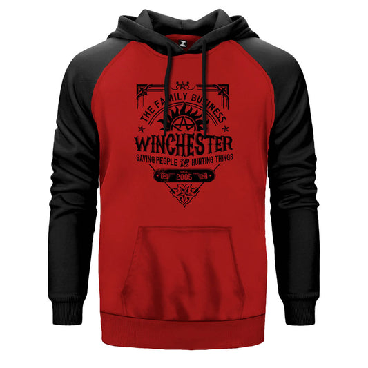 Supernatural A Very Winchester Çift Renk Reglan Kol Sweatshirt