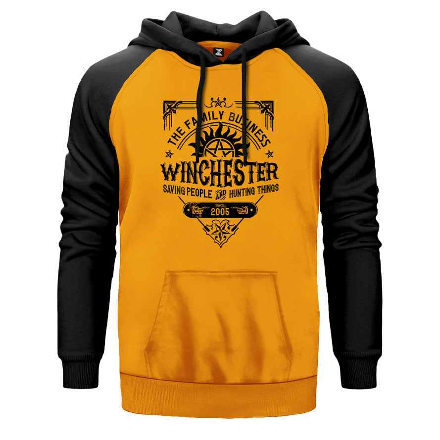 Supernatural A Very Winchester Çift Renk Reglan Kol Sweatshirt