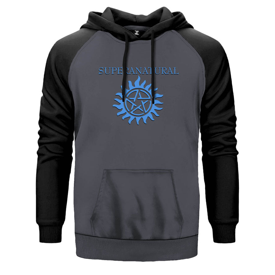 Supernaural Tirantes Çift Renk Reglan Kol Sweatshirt