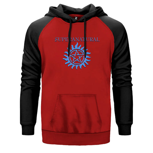 Supernaural Tirantes Çift Renk Reglan Kol Sweatshirt