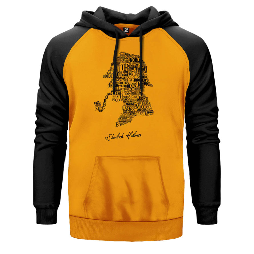 Sherlock Holmes The Canon Çift Renk Reglan Kol Sweatshirt