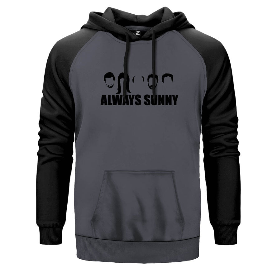 Its Always Sunny İn Philadelphi Çift Renk Reglan Kol Sweatshirt