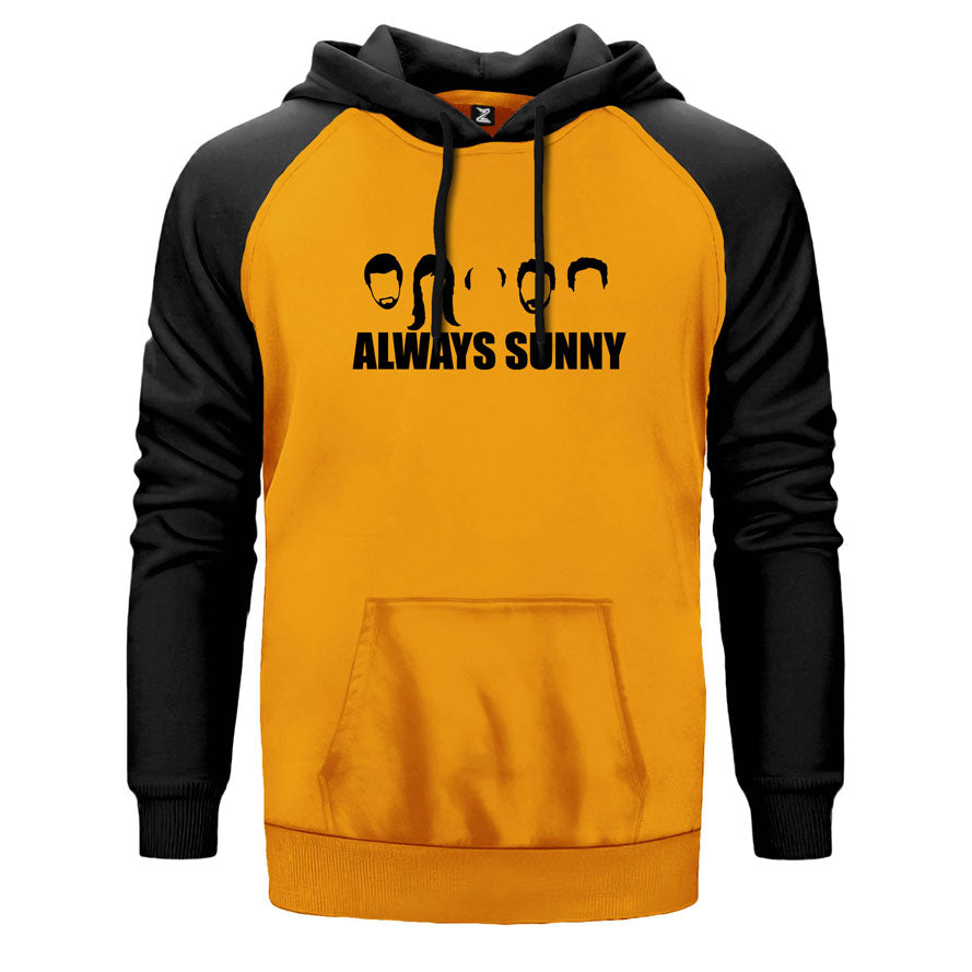 Its Always Sunny İn Philadelphi Çift Renk Reglan Kol Sweatshirt