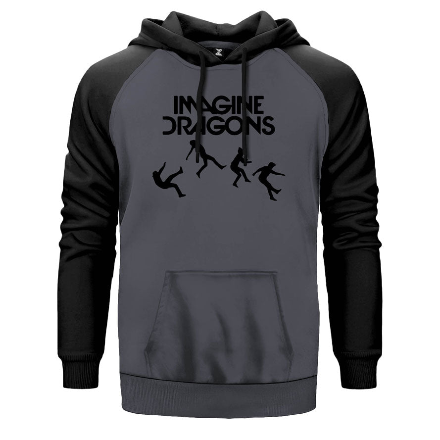 Imagine Dragons Fall Çift Renk Reglan Kol Sweatshirt