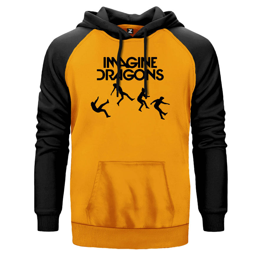 Imagine Dragons Fall Çift Renk Reglan Kol Sweatshirt