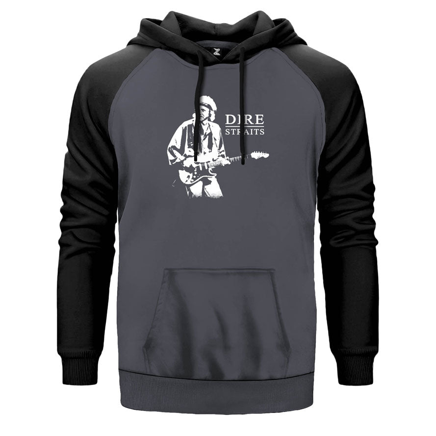 Dire Straits Concert Çift Renk Reglan Kol Sweatshirt