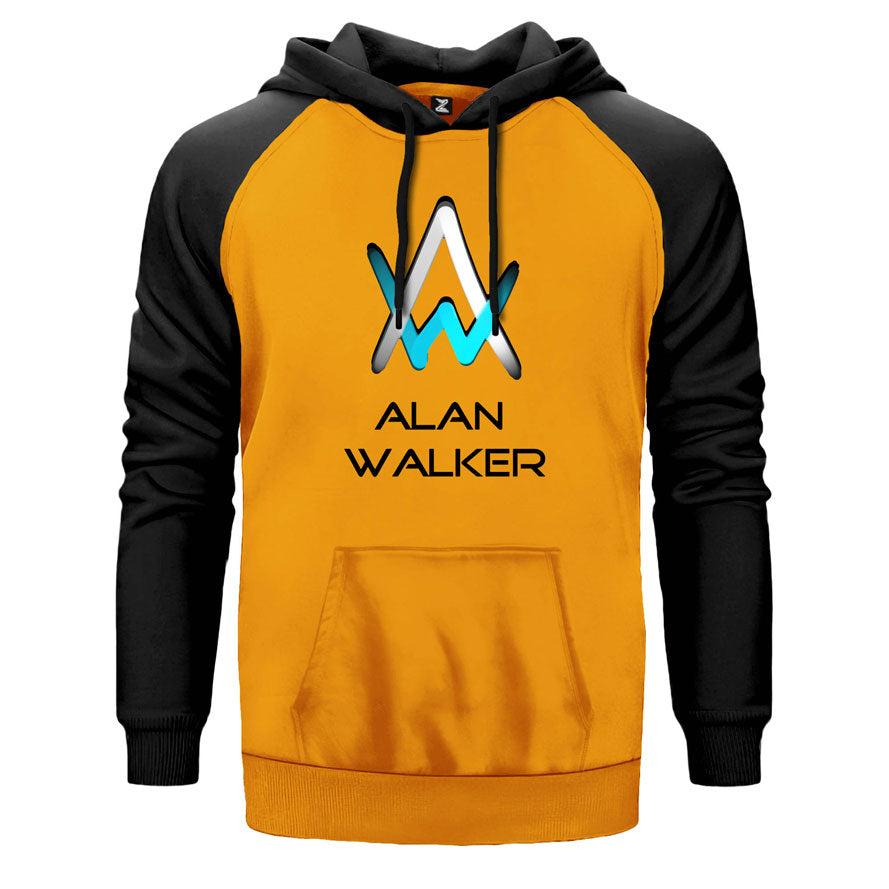 Alan Walker Softly Çift Renk Reglan Kol Sweatshirt