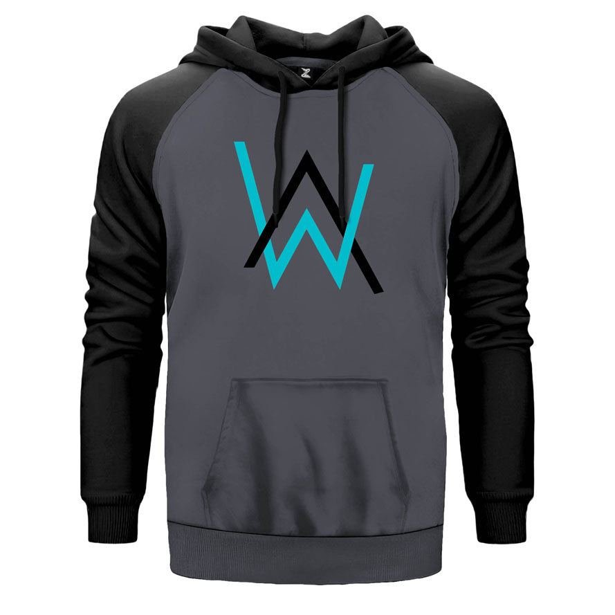 Alan Walker Classic Çift Renk Reglan Kol Sweatshirt
