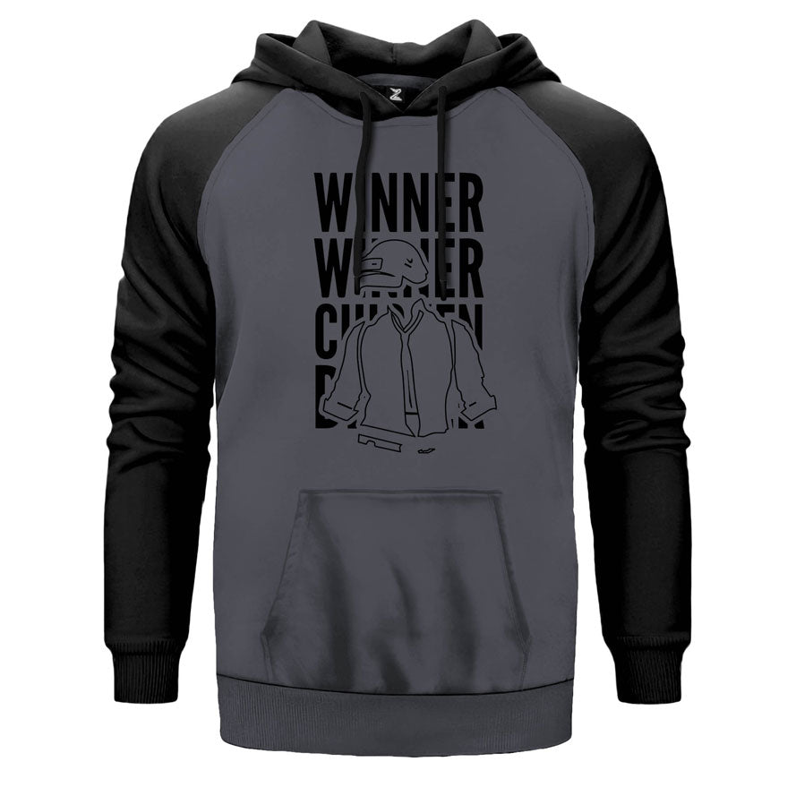 Pubg Çift Renk Reglan Kol Sweatshirt