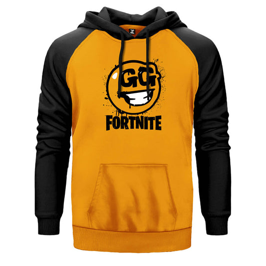 Fortnite GG Çift Renk Reglan Kol Sweatshirt