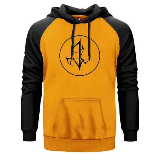Insomnium Logo 1 Çift Renk Reglan Kol Sweatshirt