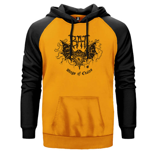 Bat Çift Renk Reglan Kol Sweatshirt