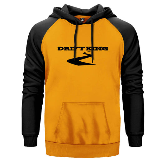 Drift King 2 Çift Renk Reglan Kol Sweatshirt
