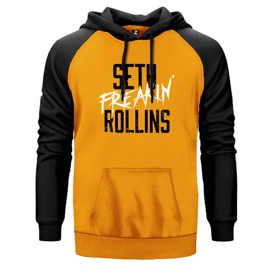 Seth Freking Rollins Çift Renk Reglan Kol Sweatshirt