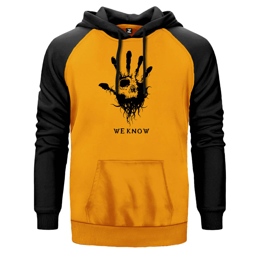 We Know Çift Renk Reglan Kol Sweatshirt