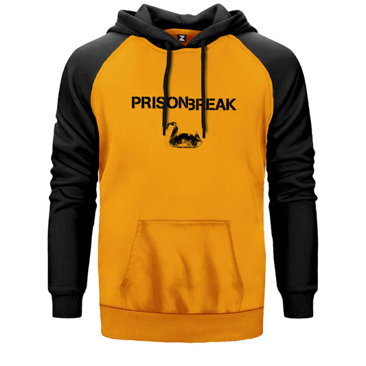 Prison Break 2 Çift Renk Reglan Kol Sweatshirt