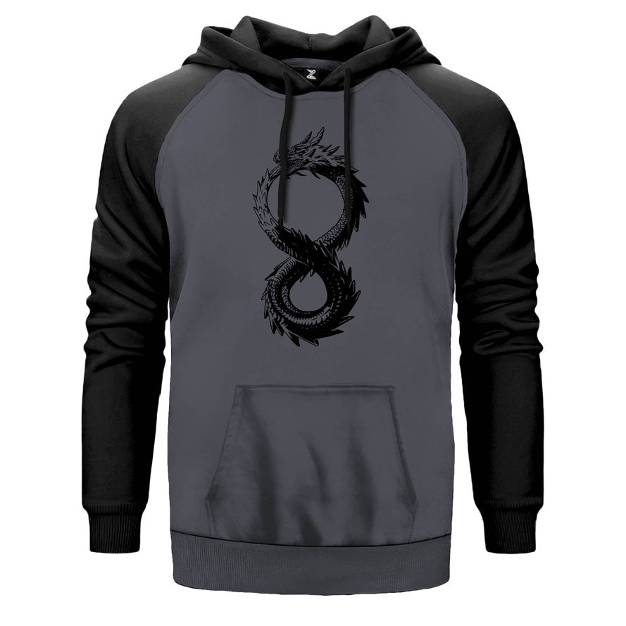 Altered Carbon Dragon 1 Çift Renk Reglan Kol Sweatshirt