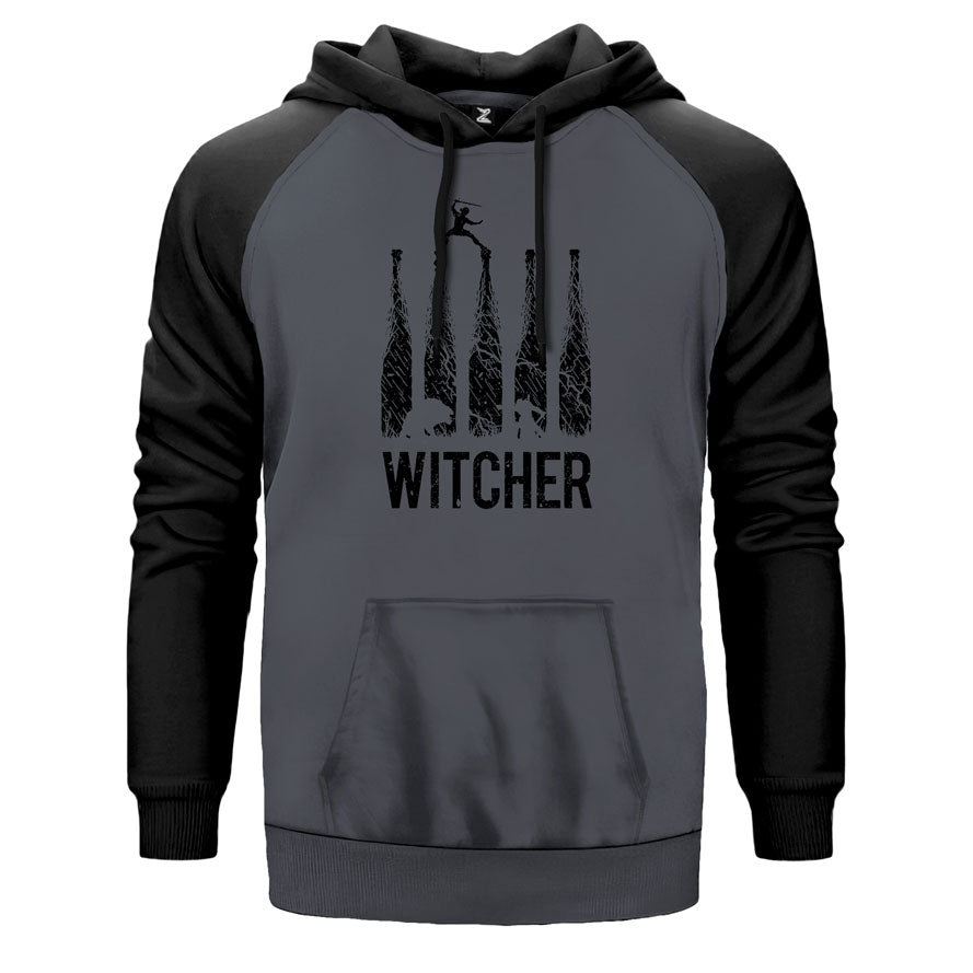 The Witcher 2 Light Çift Renk Reglan Kol Sweatshirt