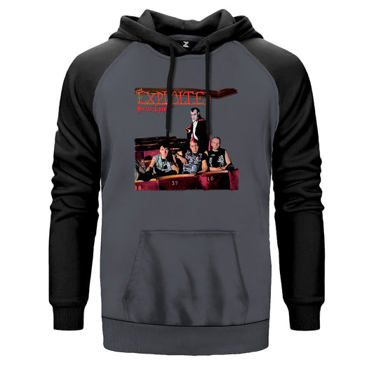 The Exploited Horror Epics Çift Renk Reglan Kol Sweatshirt