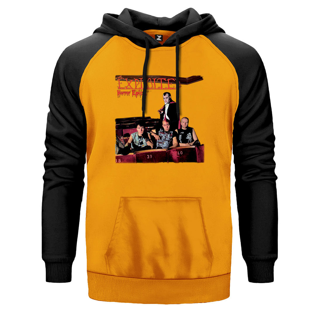 The Exploited Horror Epics Çift Renk Reglan Kol Sweatshirt