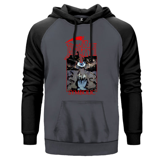 Death Symbolic Çift Renk Reglan Kol Sweatshirt